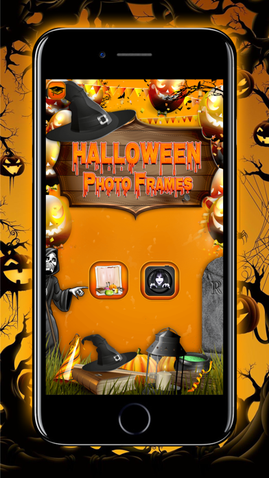 Halloween Photo Frame Editor Screenshot