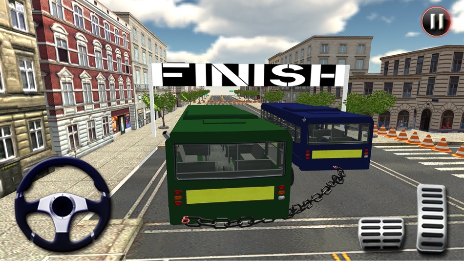 #4. Chained Coach Bus 3D (iOS) Podle: Meta Dort