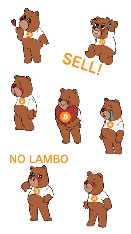 Bitcoin Animal Stickers screenshot-3