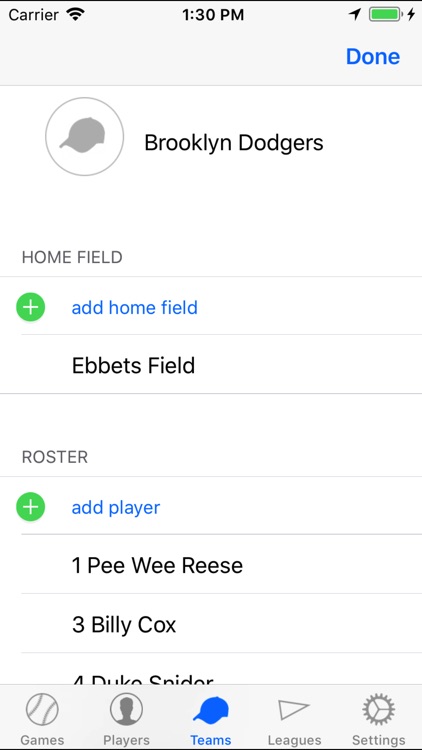 Home Field ScorebooK for Baseball/Softball screenshot-4