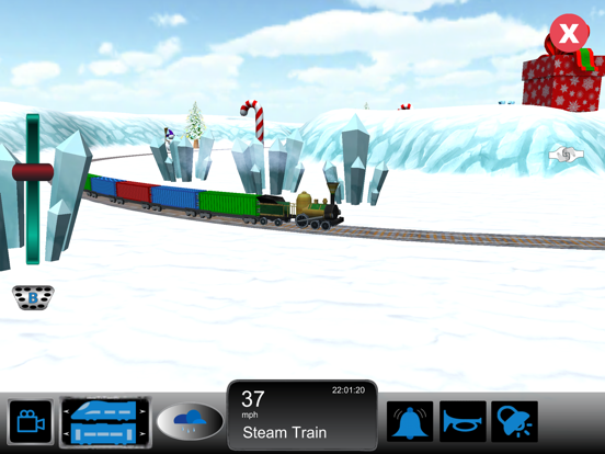 Christmas Train iPad screenshot 5 - Games app