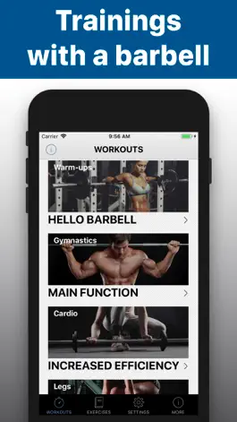 Game screenshot Barbell workout training hiit mod apk