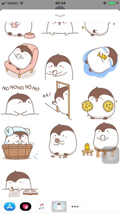 Penguins Animated Emoji screenshot 2