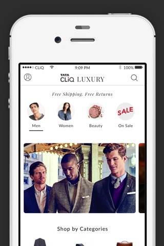 Tata CLiQ Luxury Shopping App screenshot 2