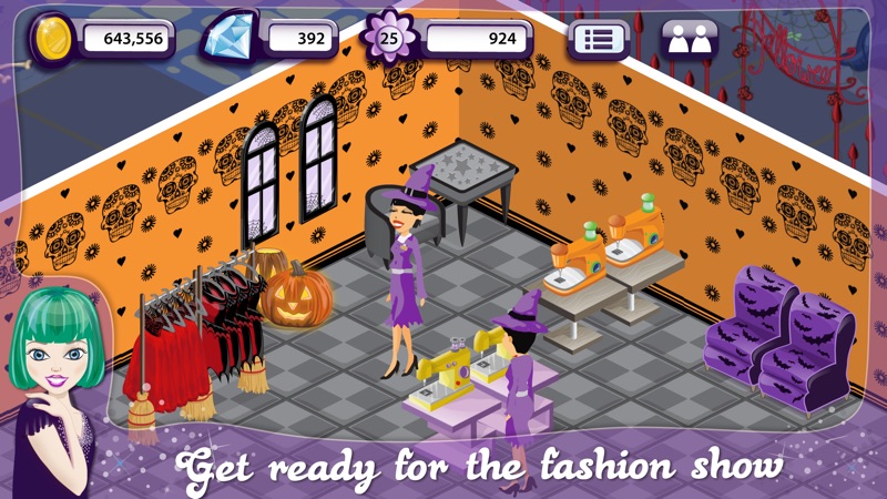 Fashion Design World Halloween screenshot 3