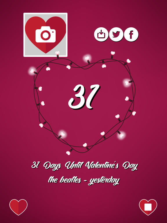 Screenshot #4 pour Countdown to Valentine's Day