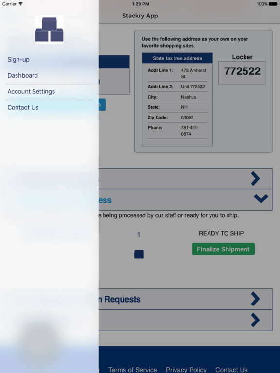 Screenshot #5 pour Stackry Global Shipping App