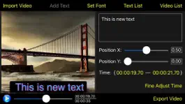 Game screenshot Video Subtitle Edit Lite - Video Text Editor mod apk