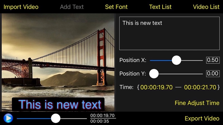 Video Subtitle Edit Lite - Video Text Editor