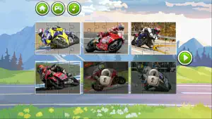 Motorbike Jigsaw Games screenshot #4 for iPhone