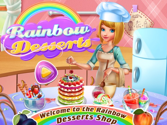 Screenshot #4 pour Rainbow Desserts Cooking Shop!