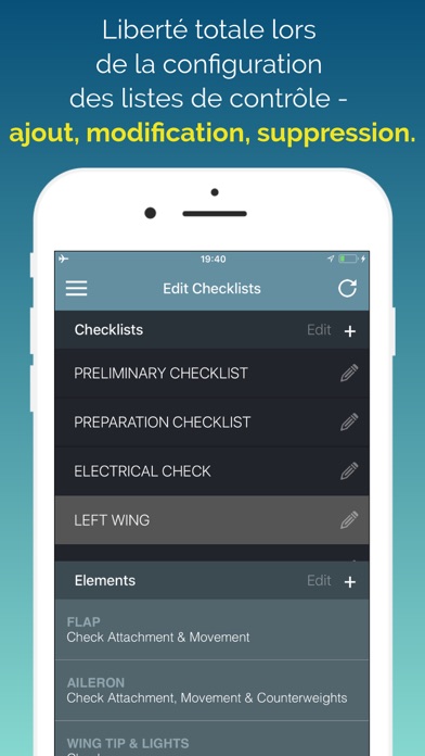 Screenshot #3 pour C172 Checklist & Scratchpad