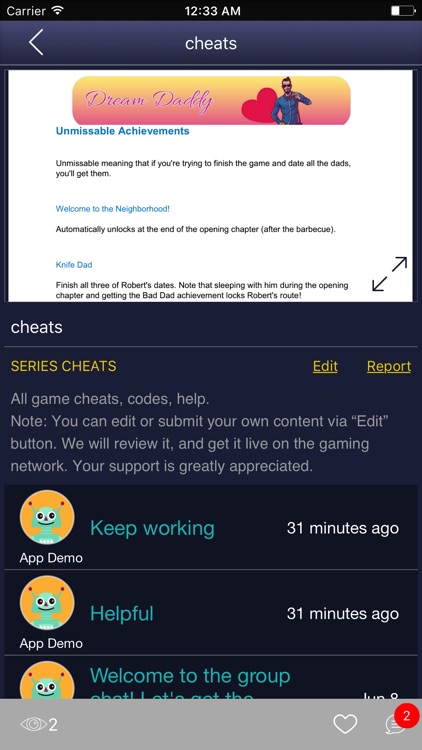 Game Titan for - Dream Daddy screenshot-4