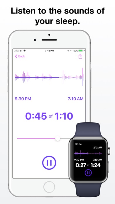 Sleep Talk - Sound Recorder screenshot 2