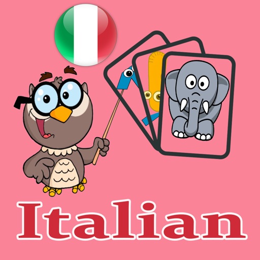 Italian Learning Flash Card icon