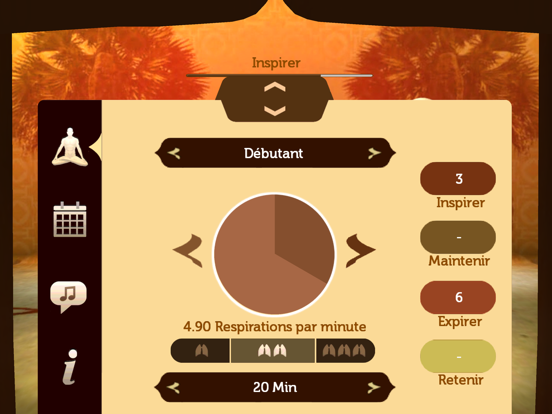 Screenshot #5 pour Universal Breathing - Pranayama Free