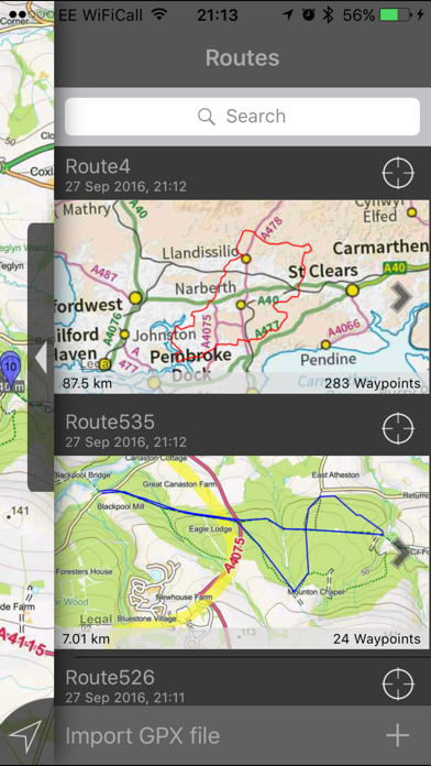 Pembrokeshire Coast Maps Screenshot
