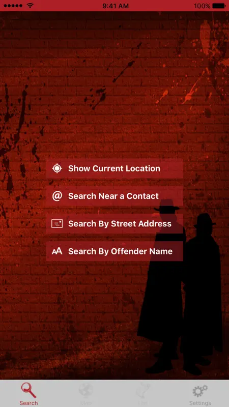 Sex Offenders Search iPhone screenshot 1 of 5
