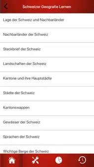 Schweizer Geographie Quiz iphone bilder 1
