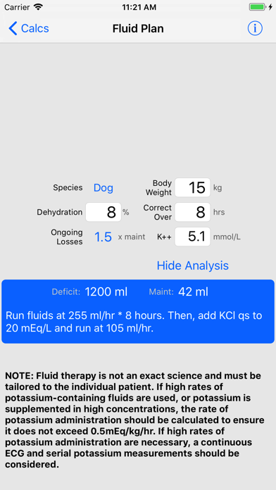 VetPDA Calcs Screenshot 5