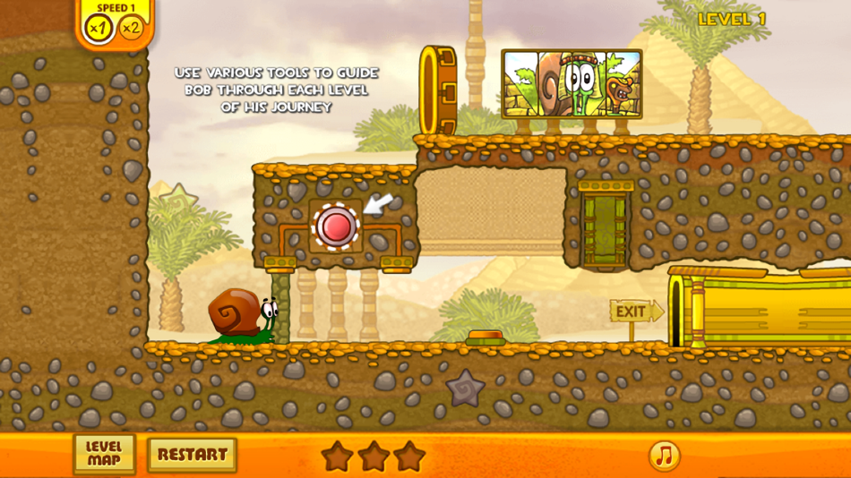 #1. 新小蜗牛回家 - 不要网的小游戏 (iOS) 由: 志宝 李