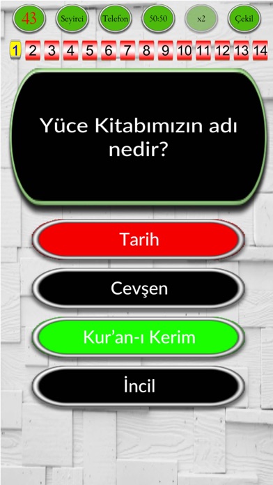 Yeni Dini Bilgi Yarışması screenshot 2