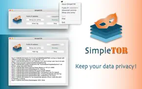 simpletor - anonymizing you iphone capturas de pantalla 1