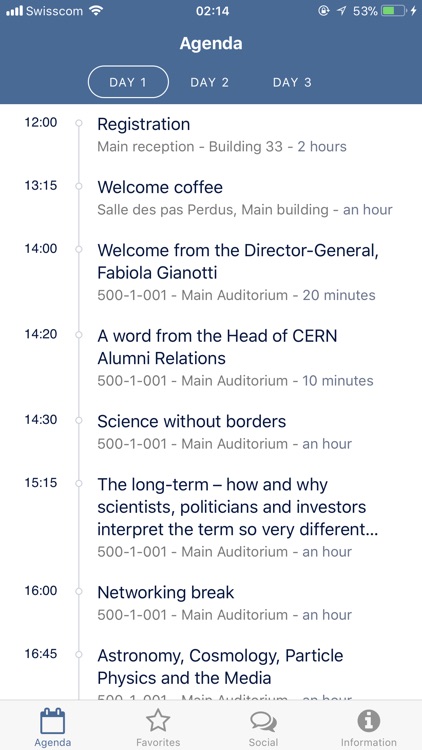 CERN MeetApp