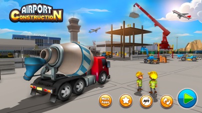 How to cancel & delete Airport Construction Crane Sim from iphone & ipad 1