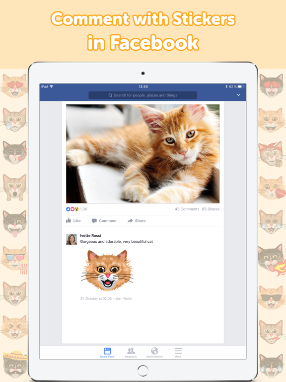 Screenshot #6 pour CatMoji - Cat Emoji Stickers