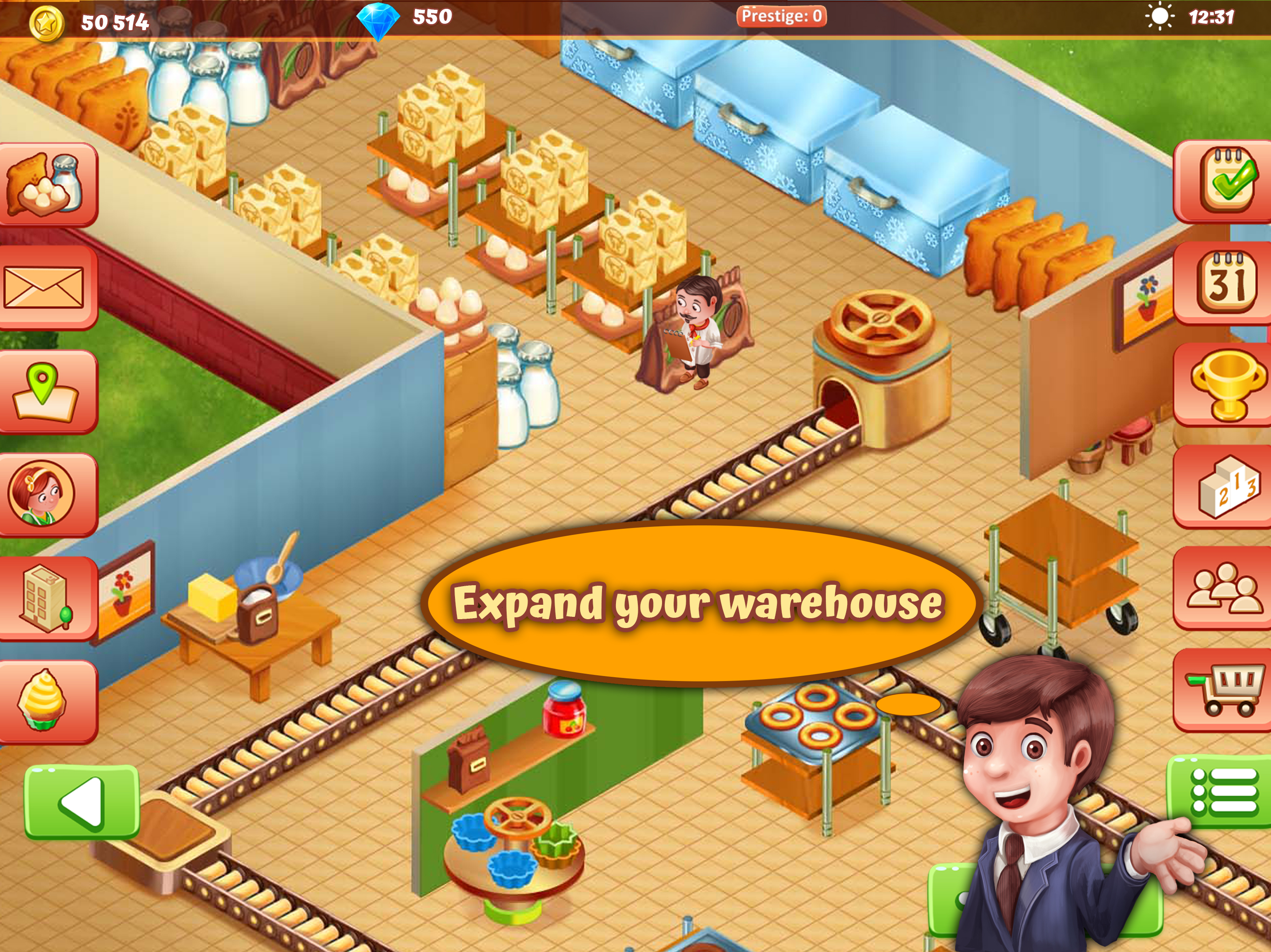 Idle Sweet Bakery Cake Factory screenshot 6
