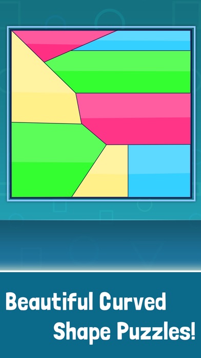 Tangram Curved Puzzle Game screenshot 2