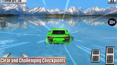Water Car: Beach AU Racing screenshot 2