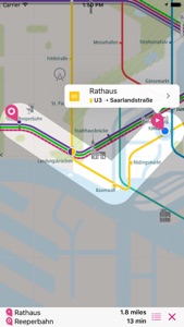 Hamburg Rail Map Lite screenshot #3 for iPhone