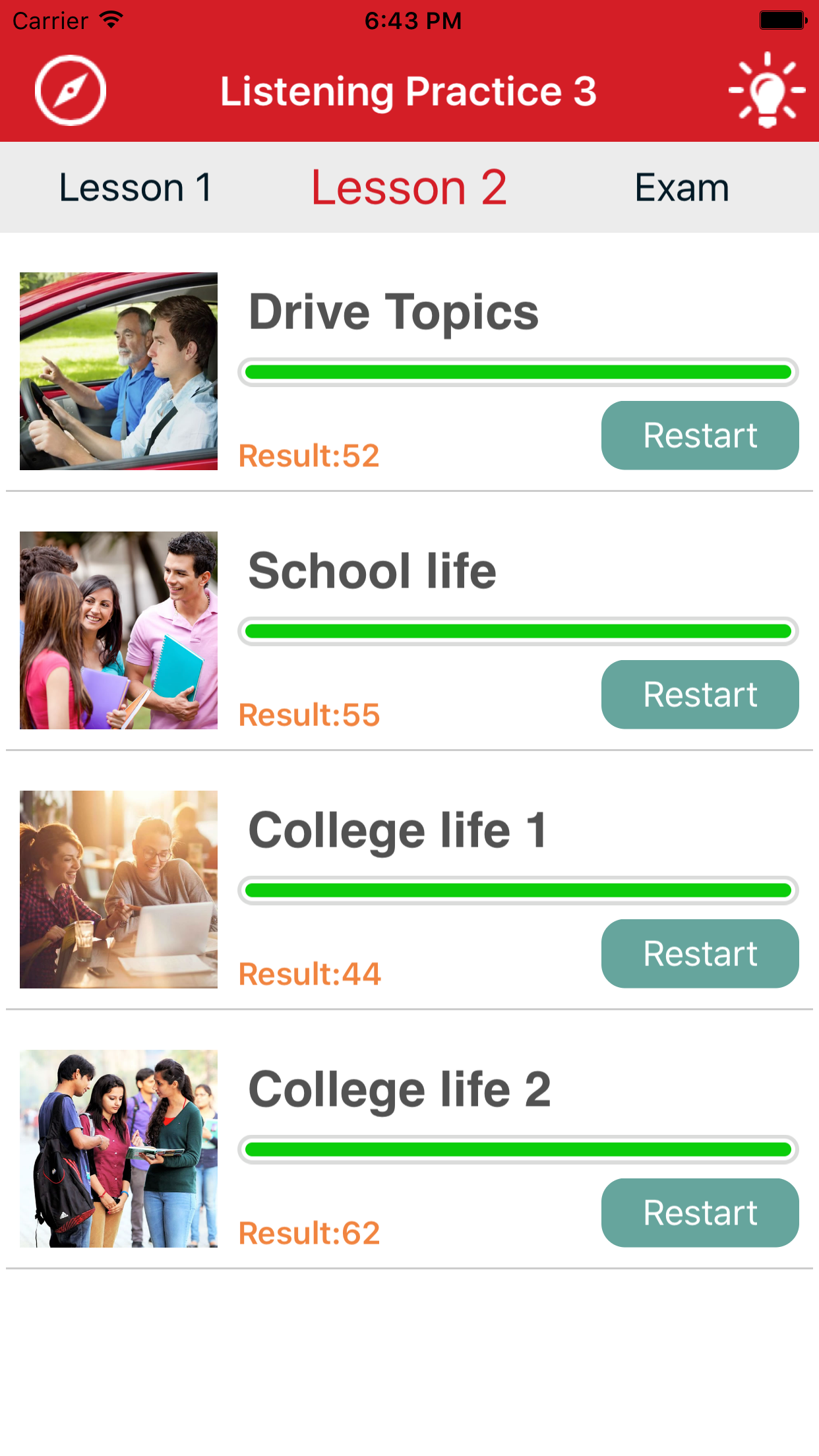 English listening practice 3