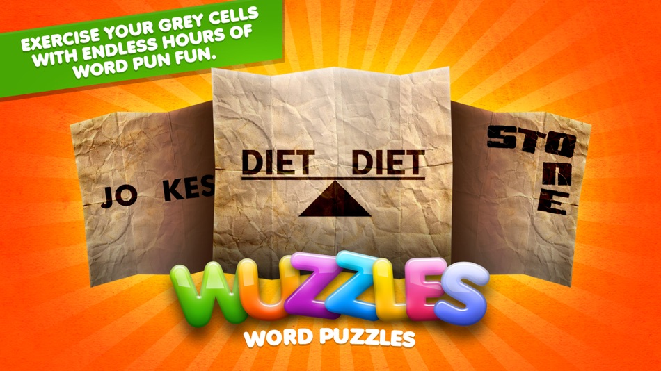 #1. Word Puzzle Game Rebus Wuzzles (iOS) 由: XLabz Technologies Pvt. Ltd.