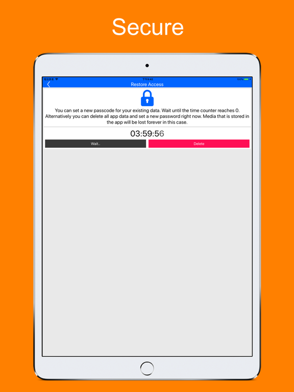 Hide Photos - Safe Photo Lock iPad screenshot 4 - Utilities app
