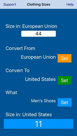 Clothing Sizes(圖1)-速報App