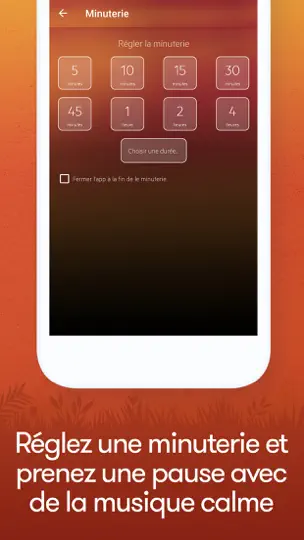 Capture d'écran de Méditation & Musique Relax Pro sur iPhone 4