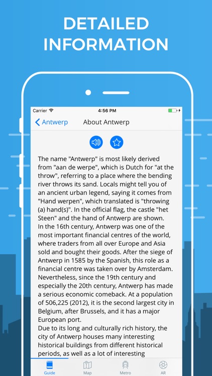 Antwerp Travel Guide with Offline Street Map screenshot-3