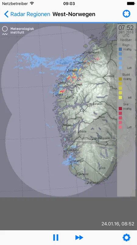 Nordic Radar screenshot 2 of 3