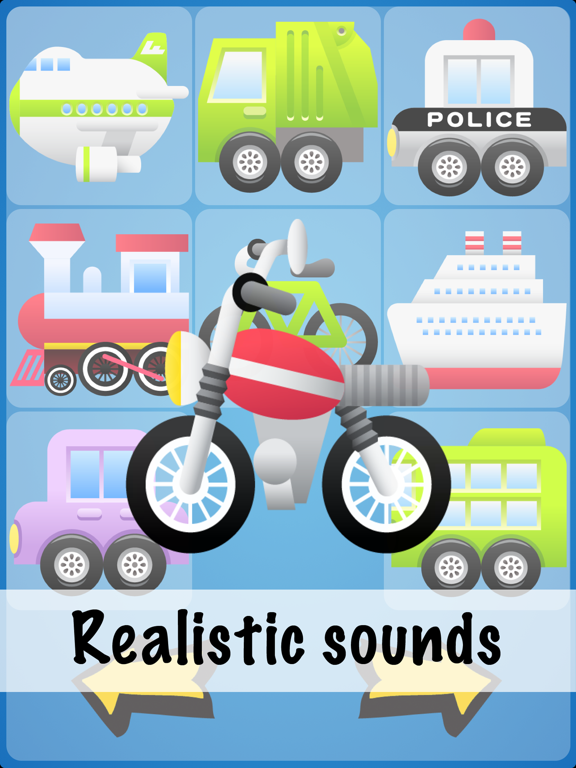 Screenshot #6 pour Vehicle Sounds for Babies Lite