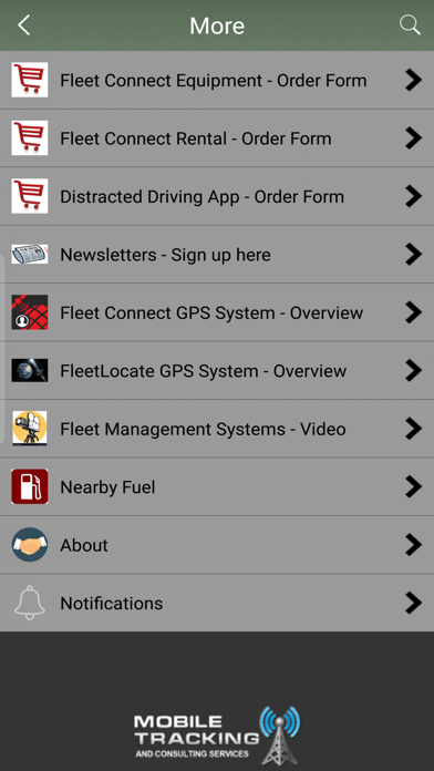 Screenshot #2 pour Mobile Tracking and Consulting