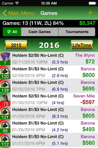 Poker Track Lite – Stats Track screenshot 3