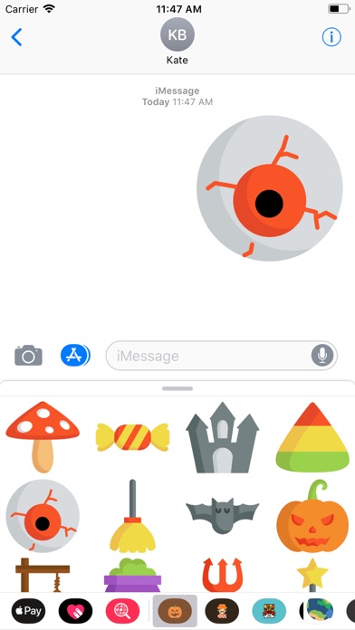 Halloween Stickers Collection screenshot 4