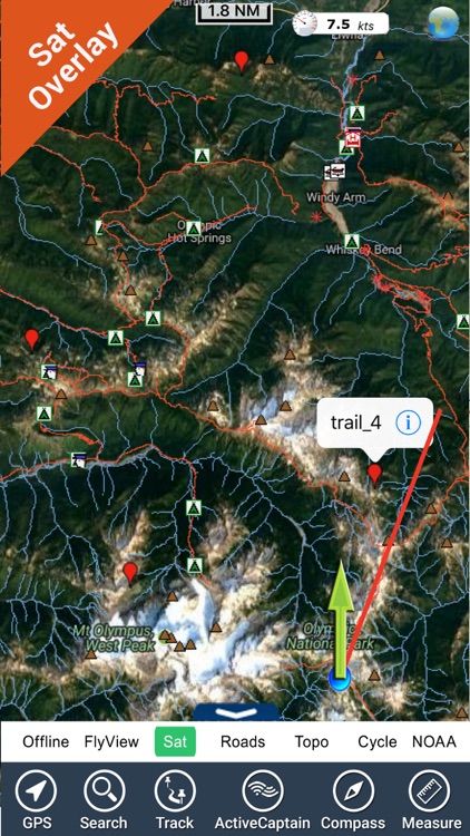 Olympic National Park GPS Maps