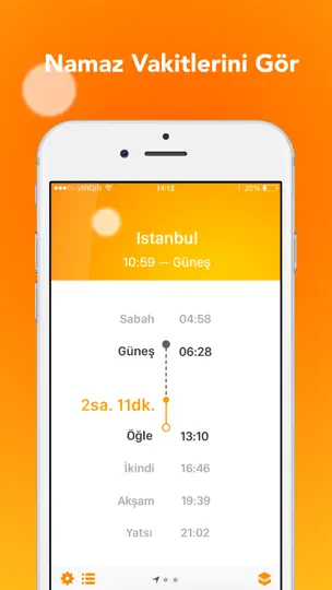 Beş Vakit iPhone Ekran Görüntüsü 1