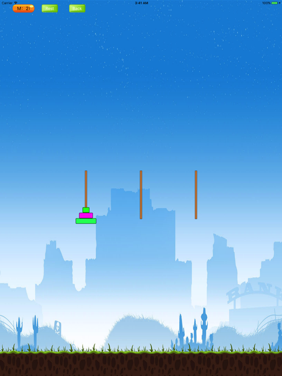 Screenshot #4 pour TOF - Tower of Hanoi Game