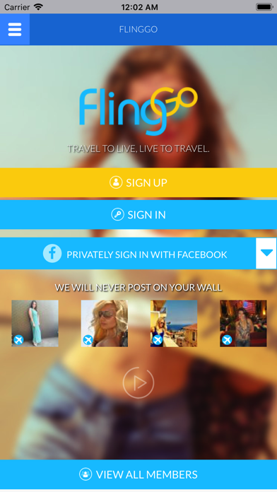 Screenshot #1 pour FlingGo