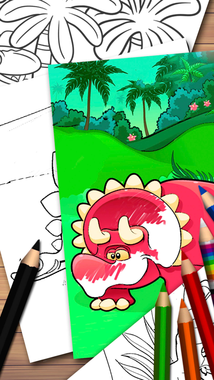 Dinosaurs - Coloring Book